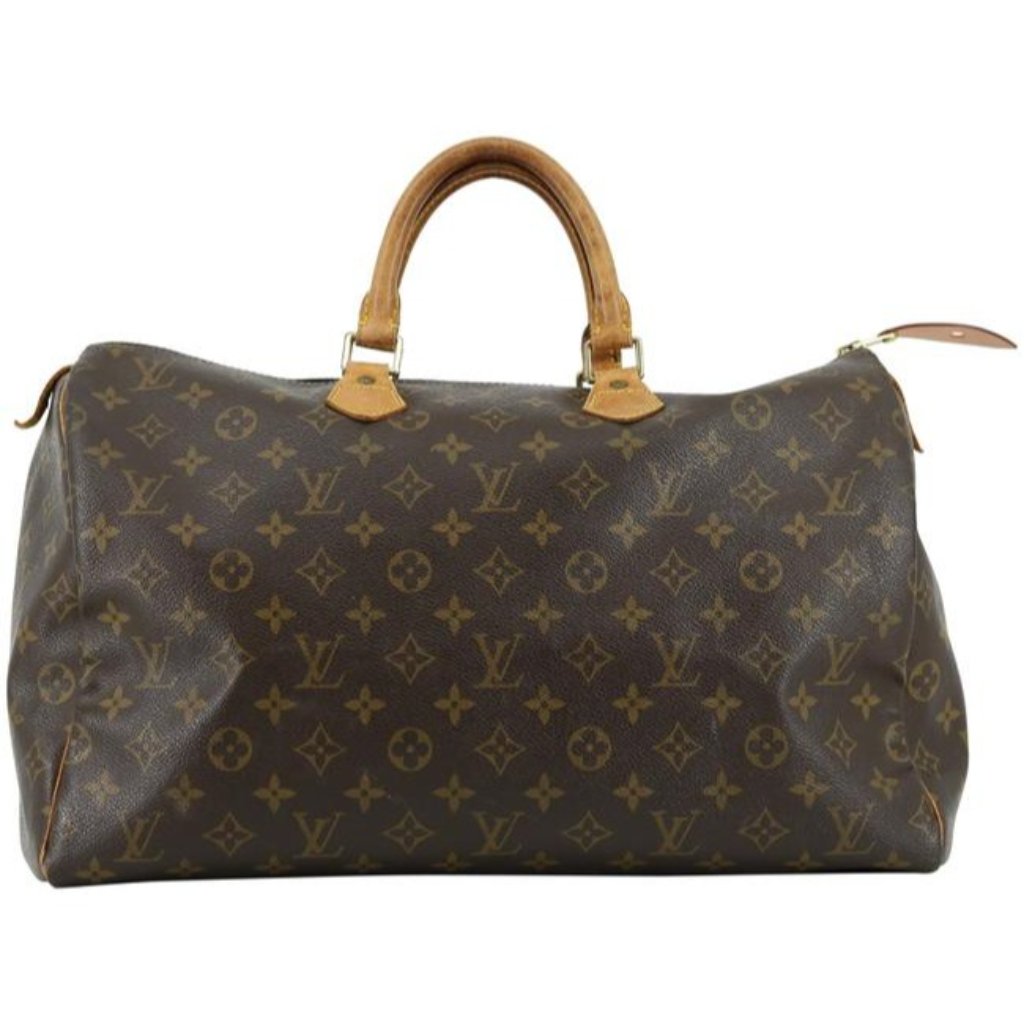 Authentic Louis Vuitton Speedy 40 W Lock
